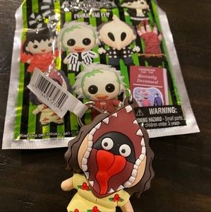 Spirit Halloween Beetlejuice keychain